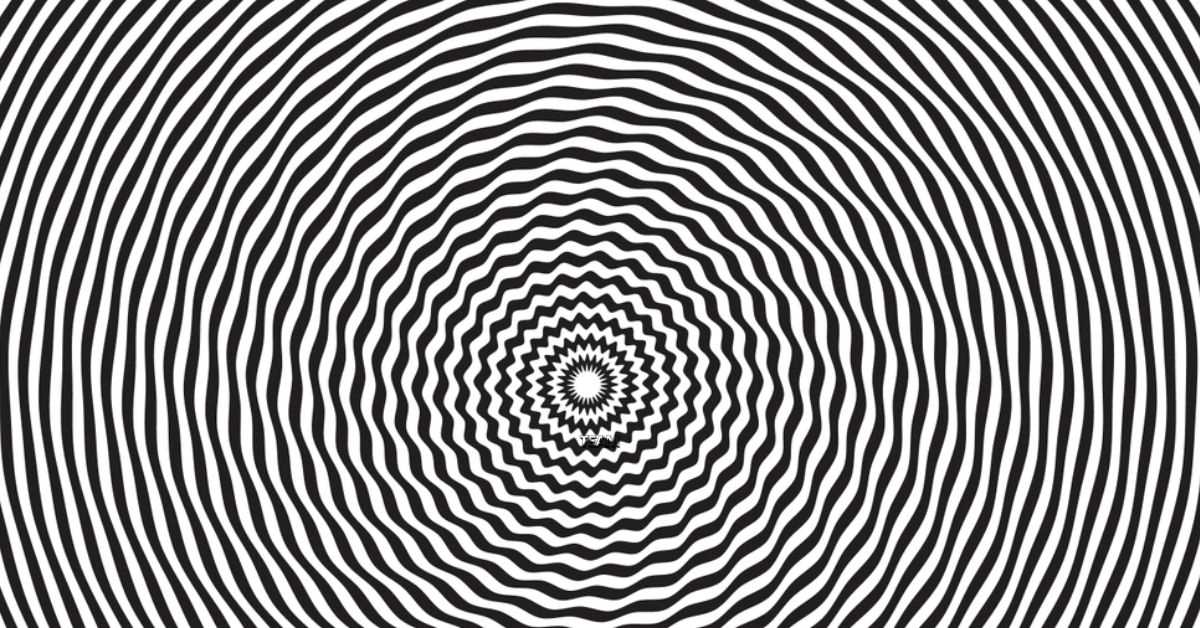 Prove Your Batman Level Focus By Finding the Hidden Word in this Spirally Vortex Distortion