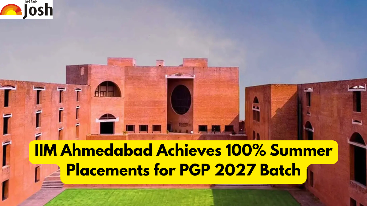 IIM Ahmedabad Achieves 100% Summer Placements for PGP 2027 Batch: Top Companies & Highlights
