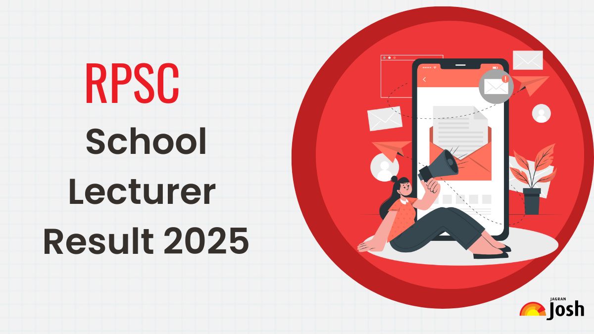 RPSC School Lecturer (Commerce) Result 2025 Released at rpsc.rajasthan.gov.in, Download Merit List PDF - Link Here