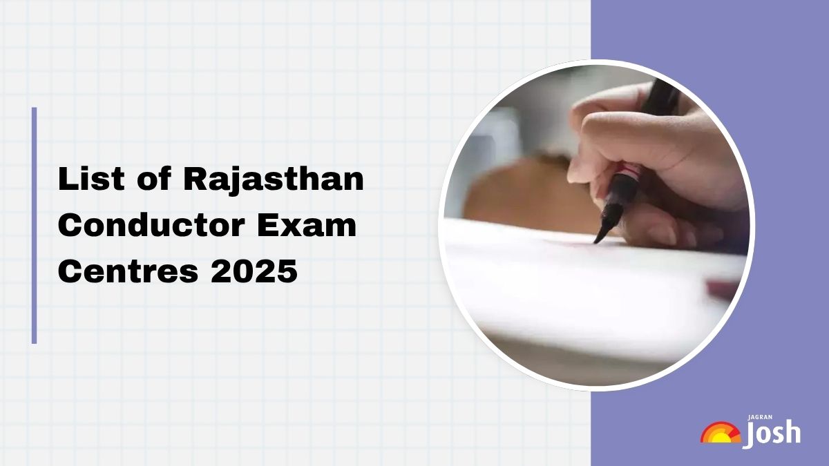 RSMSSB Rajasthan Conductor Exam Centre 2025: City List & Exam Venue Details Here