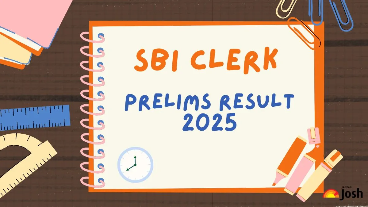 SBI Clerk Result 2025