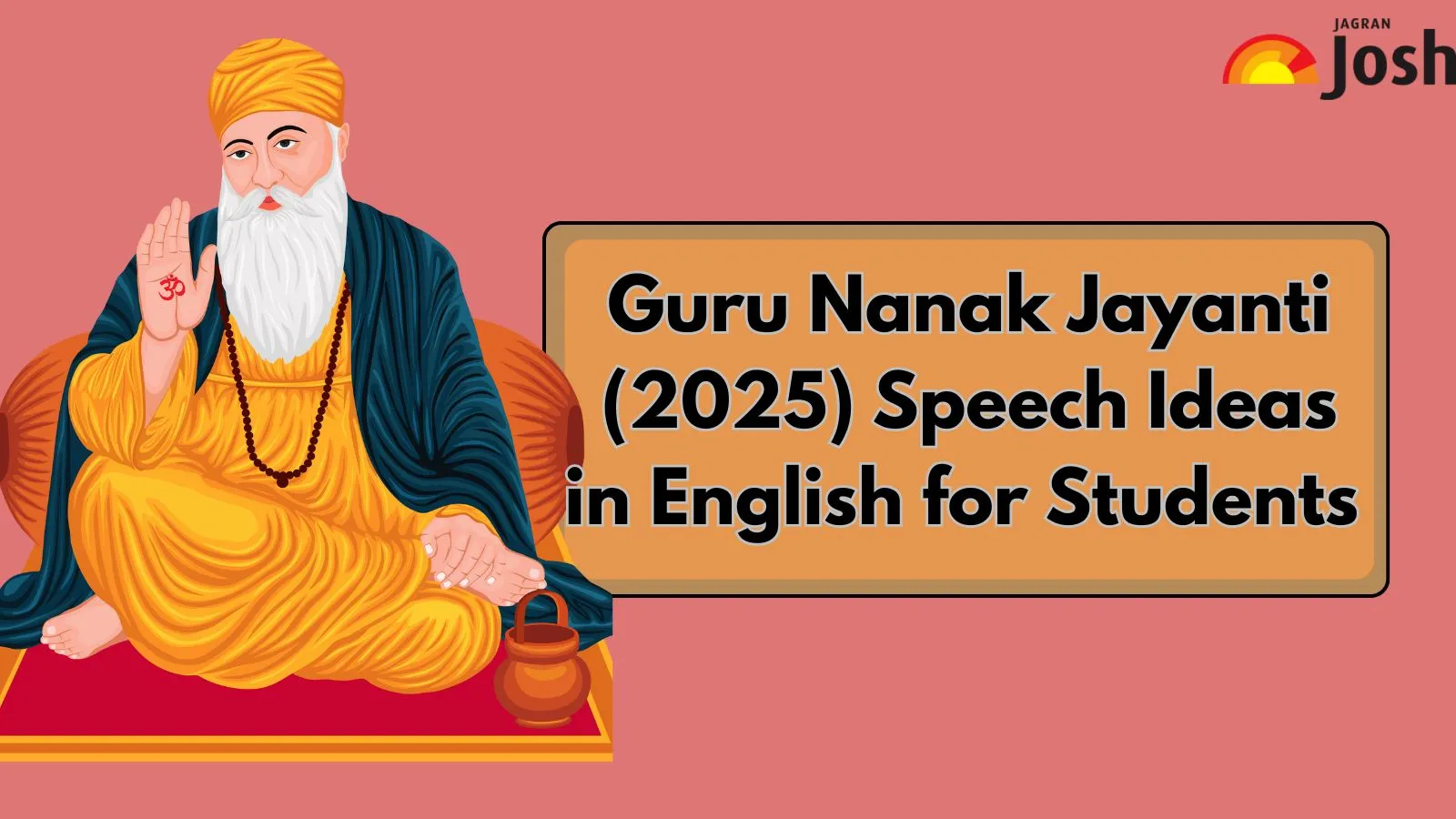 Get here Guru Nanak Jayanti Speech Ideas in English
