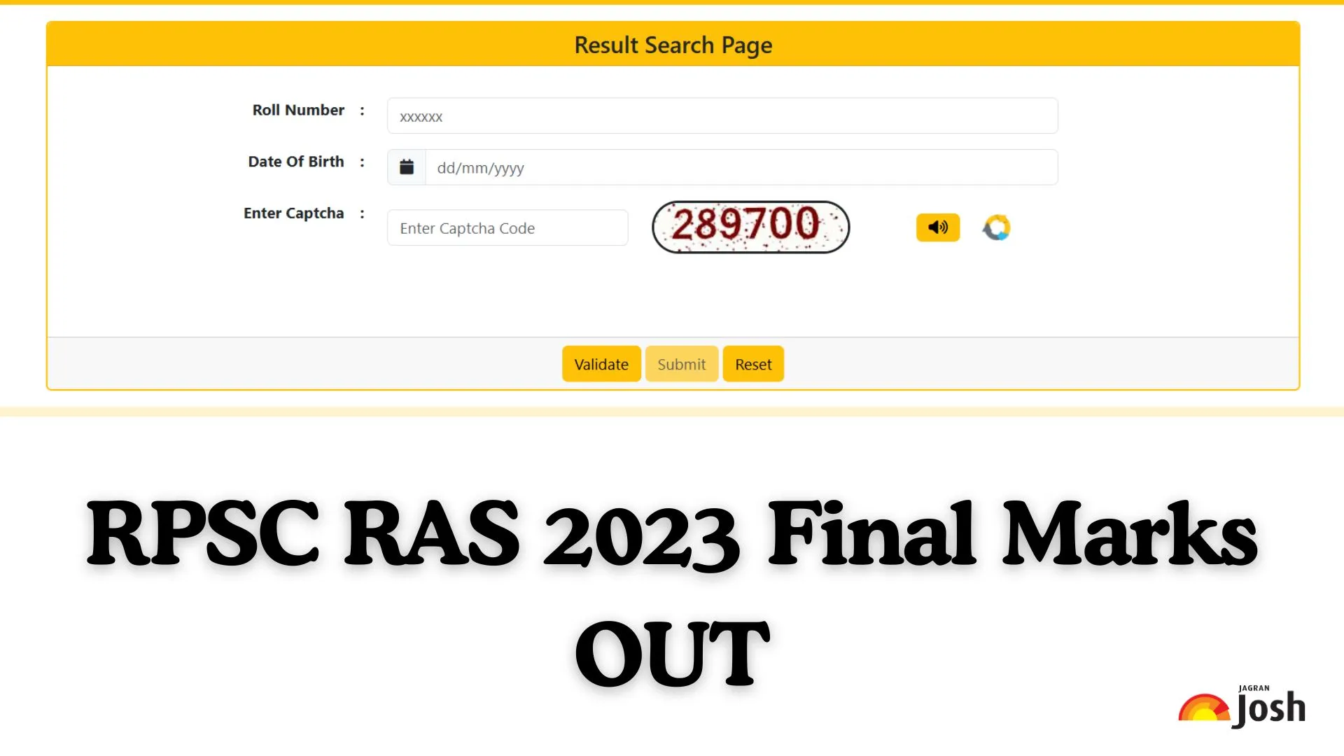 RPSC RAS 2023 Final Marks OUT