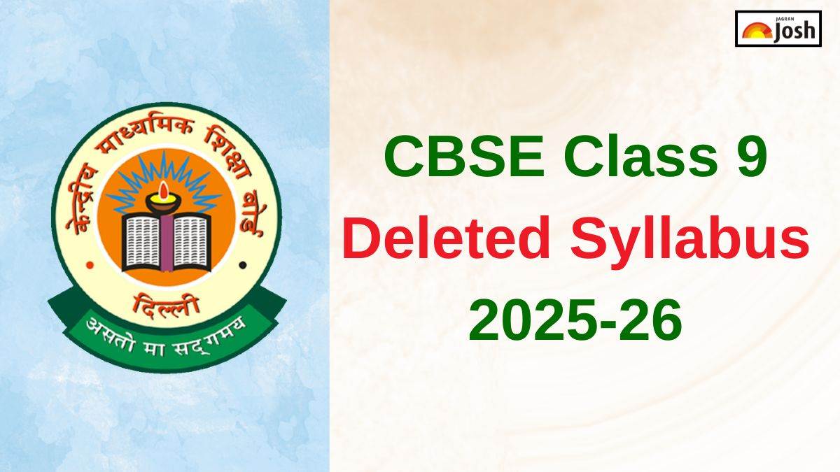 CBSE Class 9 Deleted Syllabus 2025-26: Subject-wise List of Removed Topics for Board Exam 2026