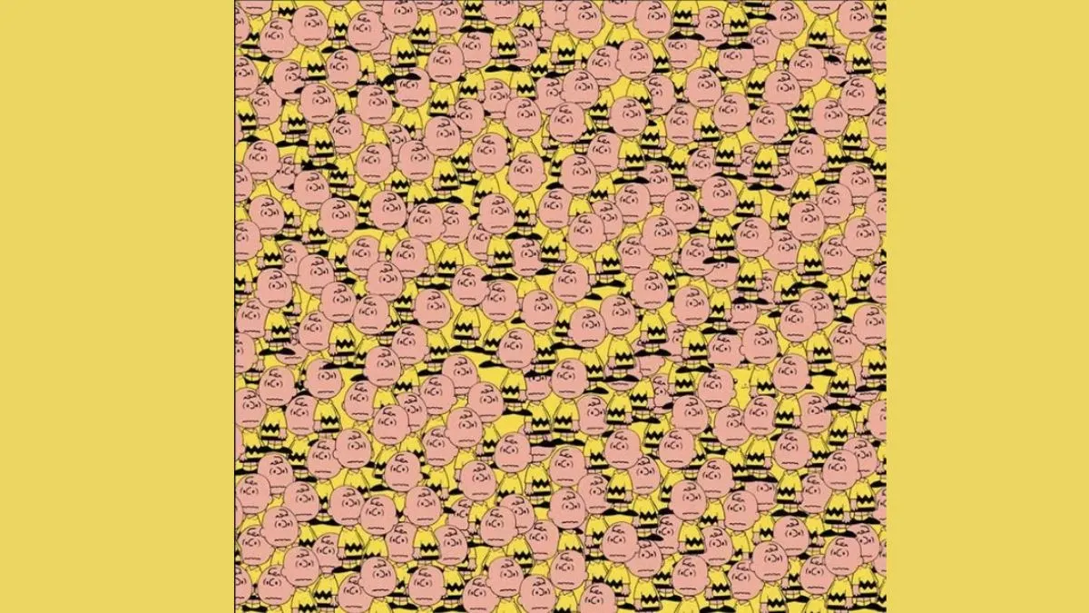 Spot the Cute Pikachu in the Seas of Charlie Brown in this visual puzzle in 7 seconds