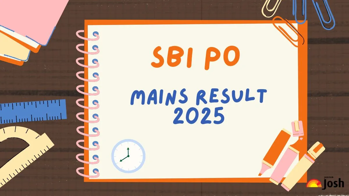 SBI PO Mains Result 2025