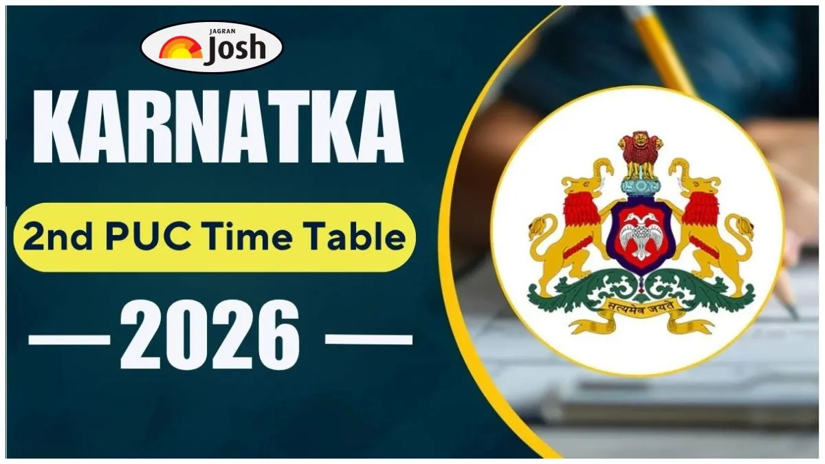 Karnataka 2nd PUC Time Table 2026 (Released): Check Complete Exam Schedule & PDF Download