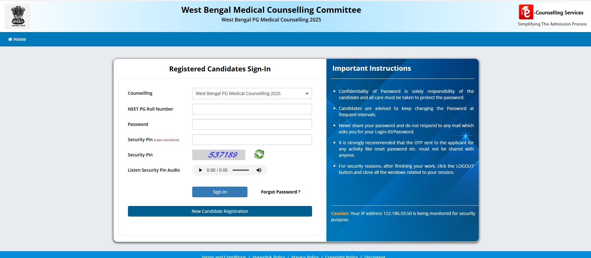 WB NEET PG 2025: Counselling Registration Begins TODAY at wbmcc.nic.in; Check Steps to Apply and Complete Schedule Here