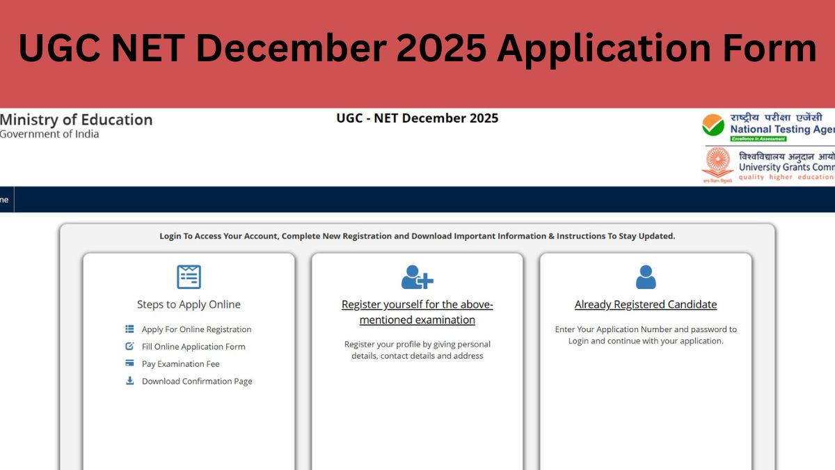 UGC NET December 2025 Registration Ends Today, Apply Online at ugcnet.nta.nic.in Now