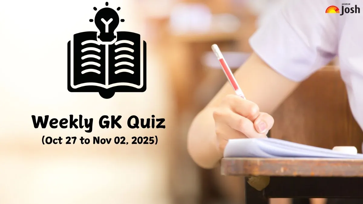 Weekly General Knowledge Quiz: October 27 to November 02, 2025