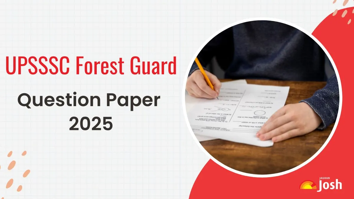 UP Forest Guard Question Paper 2025