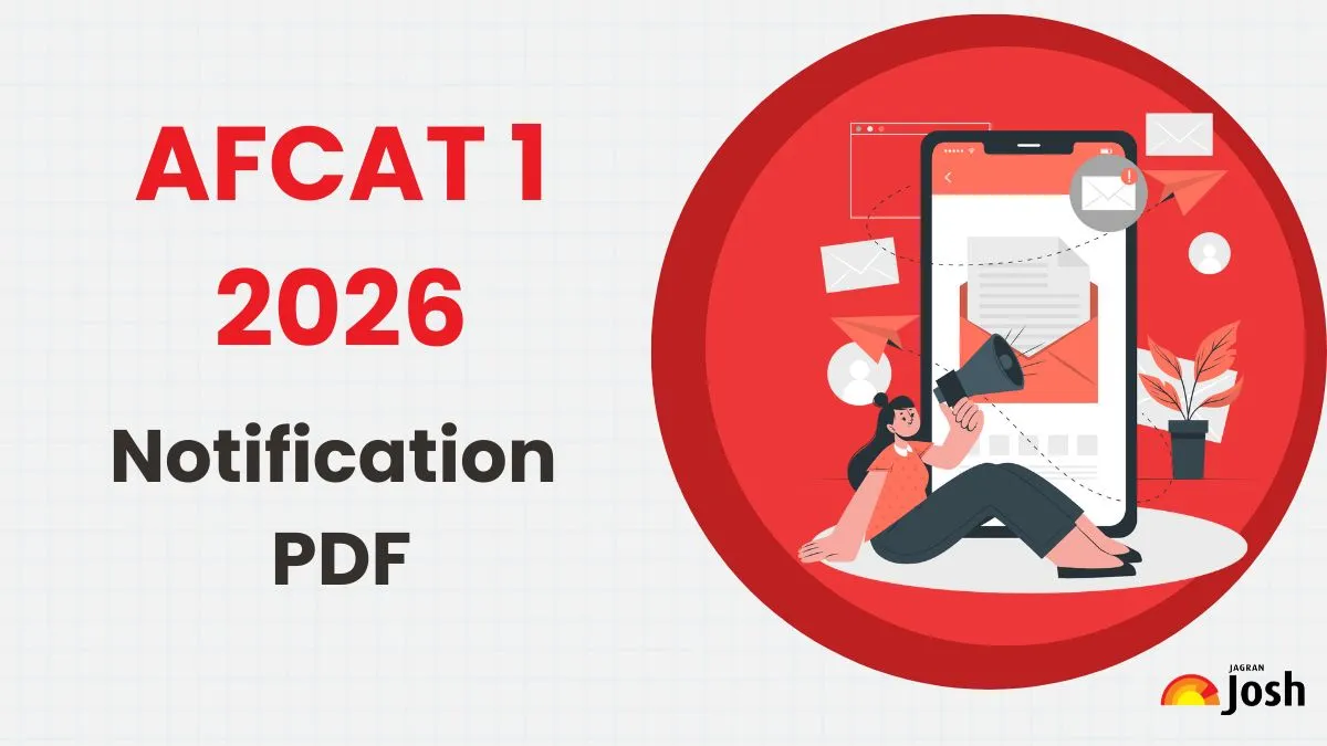 AFCAT 1 2026 Notification