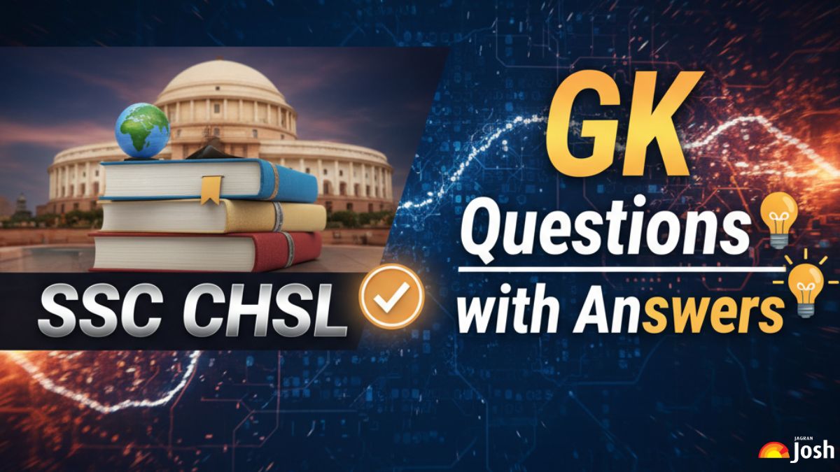 SSC CHSL GK Questions with Answers 2025: Most Expected & Important Topics PDF