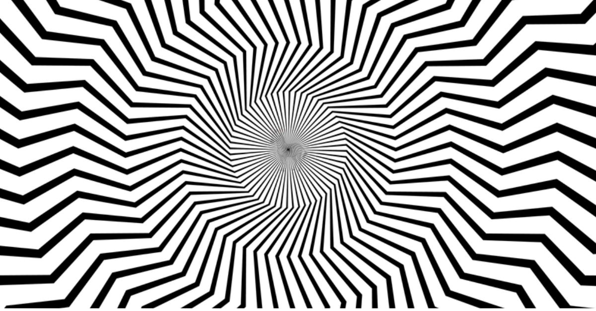 Test Your Daredevil Instincts: Can You Find the Hidden Animal in This Confusing Radial Sunburst Design?