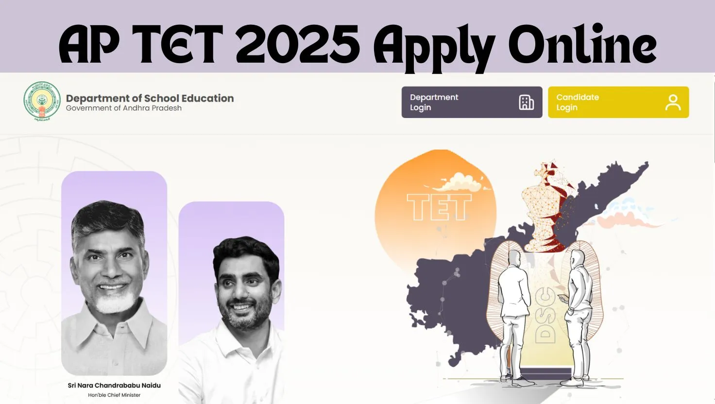 AP TET 2025 Apply Online Begins