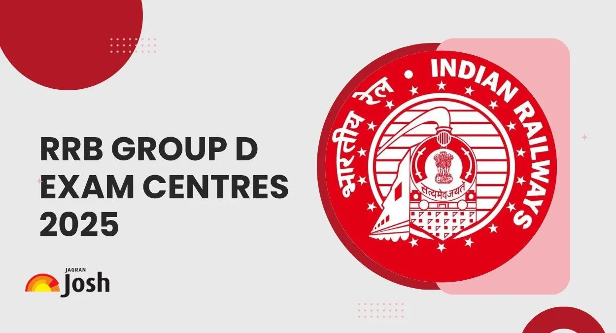 RRB Group D Exam Centres 2025