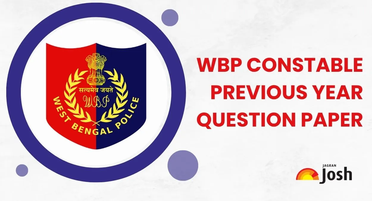 WBP Constable Previous Year Question Papers