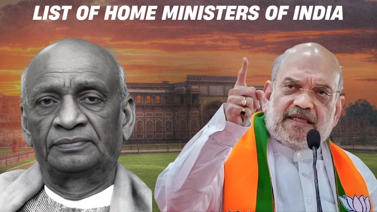 List of Home Ministers of India (1947-2025)
