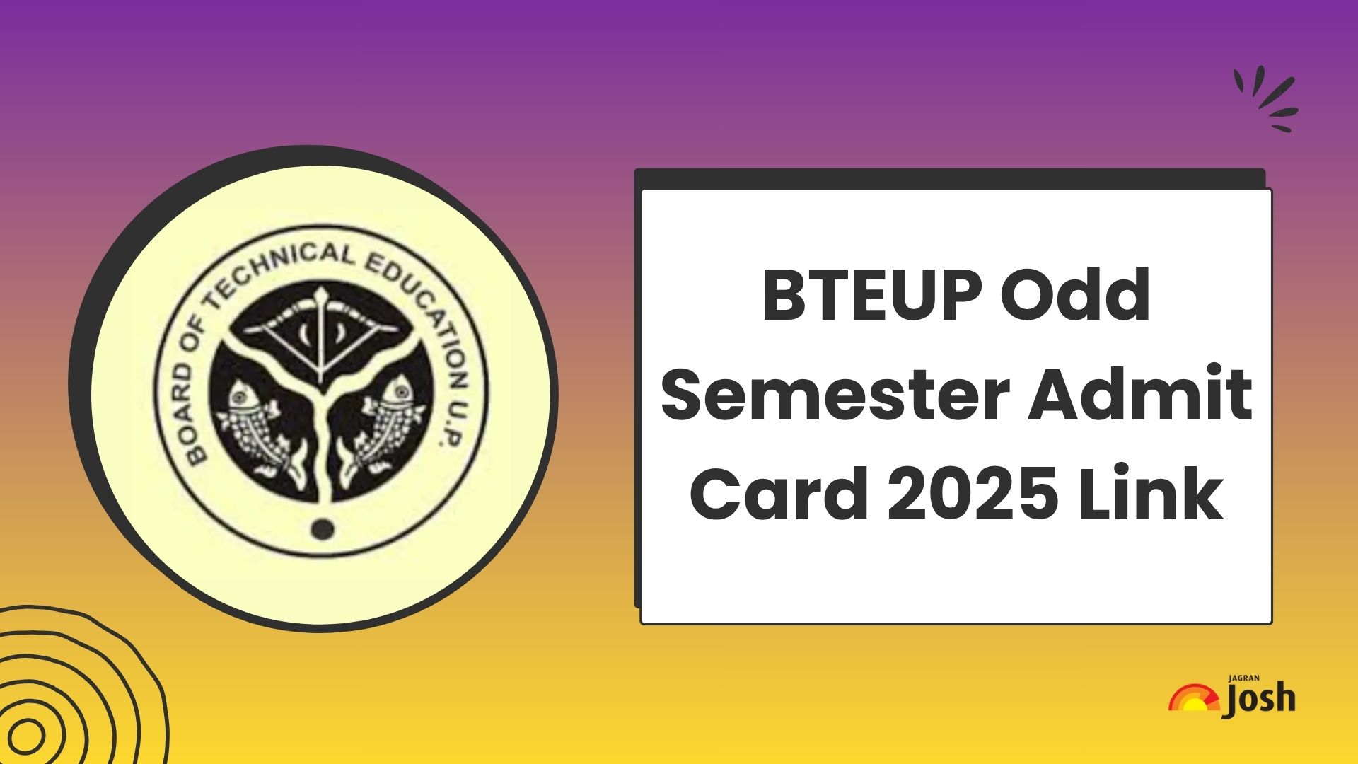 BTEUP Odd Semester Admit Card 2025 Link: बीटीईयूपी एडमिट कार्ड bteup.ac.in पर होगा जारी, डाउनलोड करें UPBTE हॉल टिकट