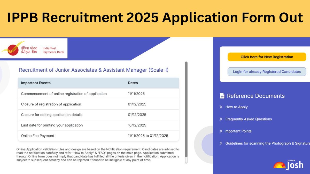 IPPB Recruitment 2025: Apply Online for 309 Junior Associate & Assistant Manager Posts at ippbonline.com