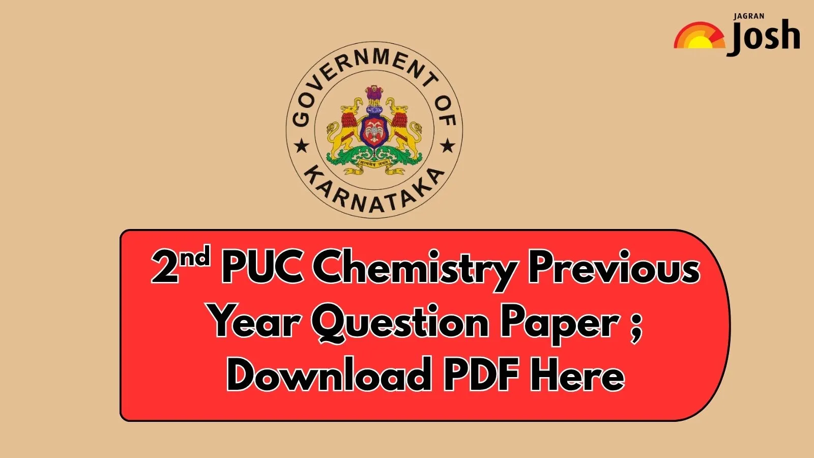 Karnataka 2nd PUC Chemistry Previous Year Question Papers