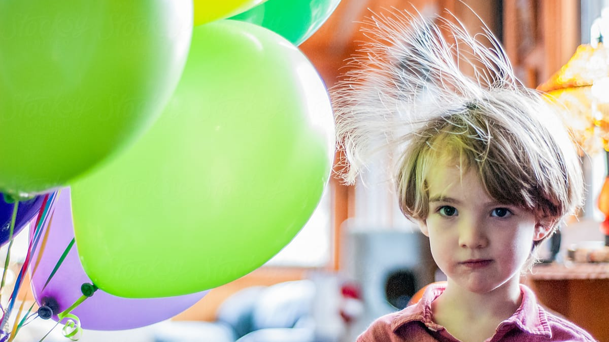 Why Does a Balloon Stick to Your Hair? Know the Science Behind It !