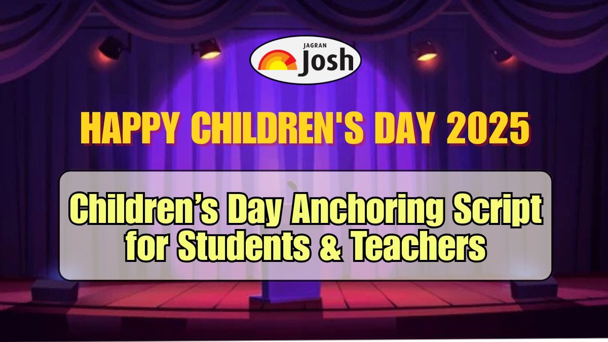 Children’s Day Anchoring Script in English: 5+ Easy and Engaging Scripts for Students and Teachers