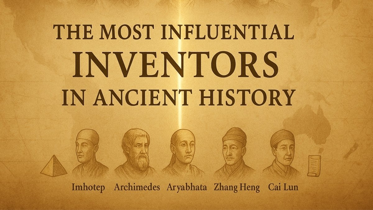 List of 9 Most Influential Inventors in Ancient History Who Shaped Human Civilisation!
