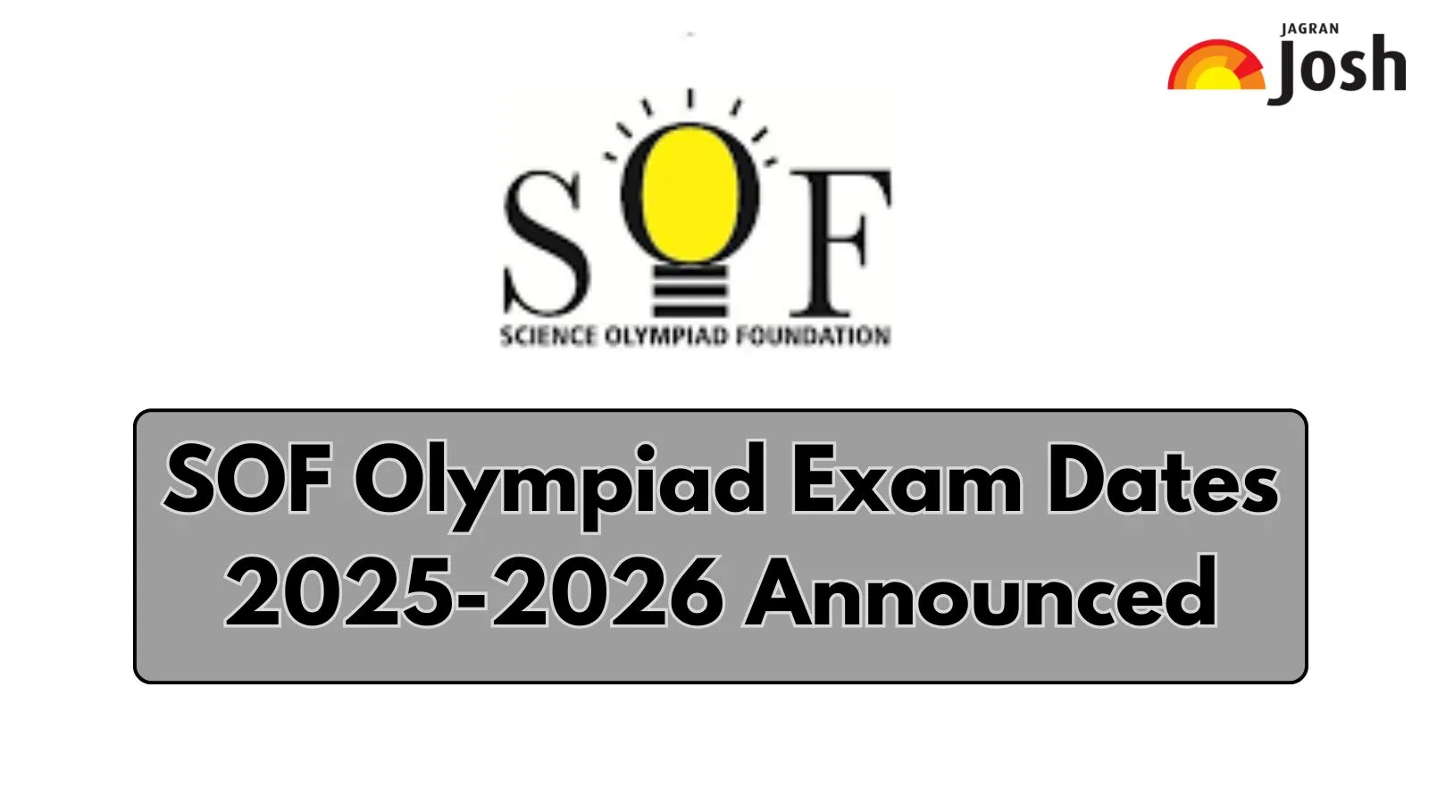 SOF Olympiad Exam Dates 2025-2026 Here