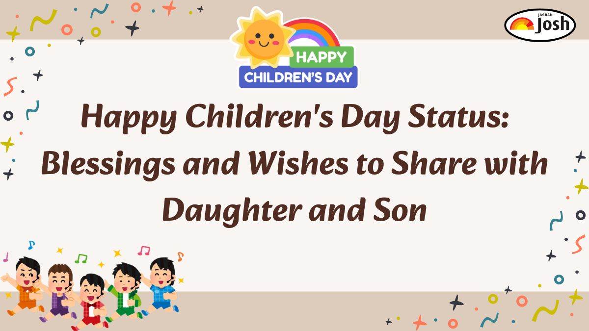 Happy Children's Day Status: 25+ Blessings and Wishes from Parents, Teachers to Share with Daughter and Son