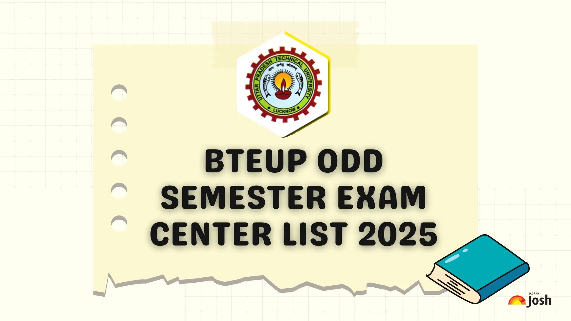BTEUP ODD Semester Exam Center List 2025