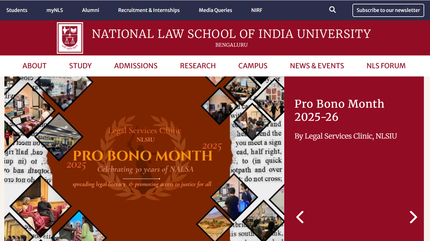 NLSAT 2026 Notification Released at nls.ac.in, Registration Begin on Nov 15; Details Here