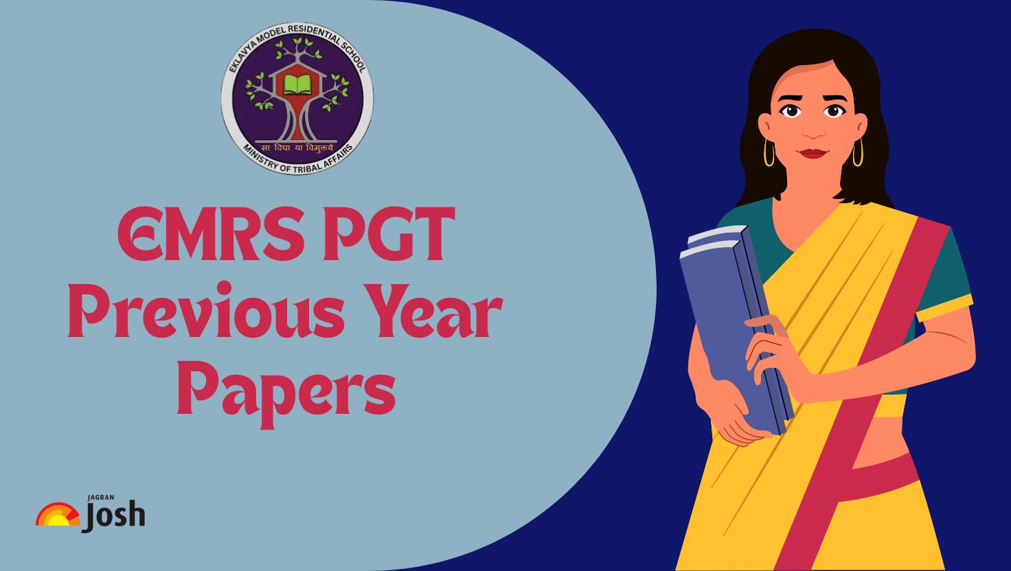 EMRS PGT Previous Year Question Paper with Answer - Check Subject-Wise Question Paper PDF Here