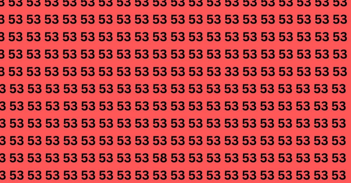 Think You Have Sharp Eyes? Try Finding the Odd Numbers in This Colour Puzzle in 17 Seconds!