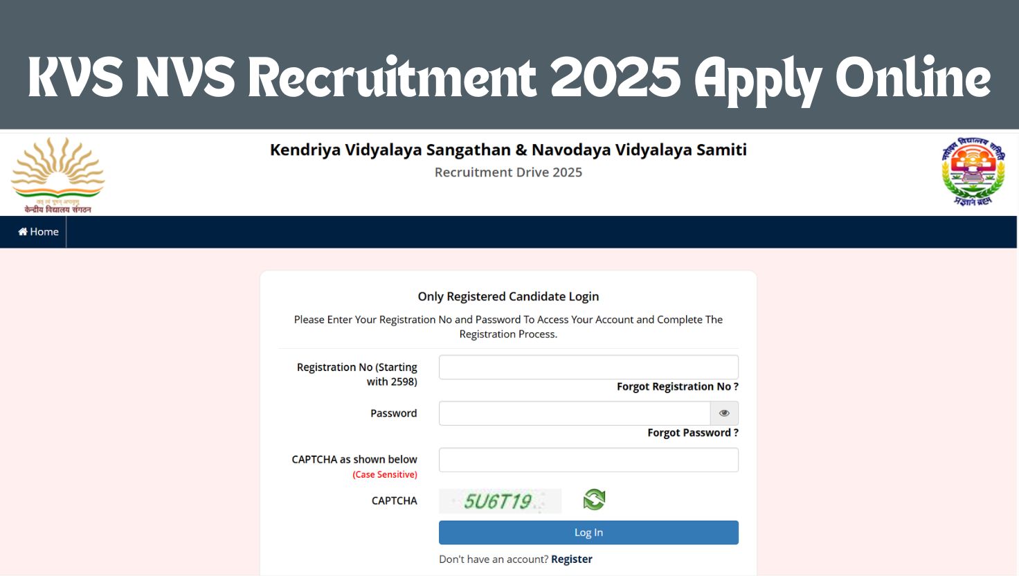 KVS NVS Recruitment 2025 Apply Online Begins at kvsangathan.nic.in for 14967 Posts-  Check Vacancy Details, Last Date and More