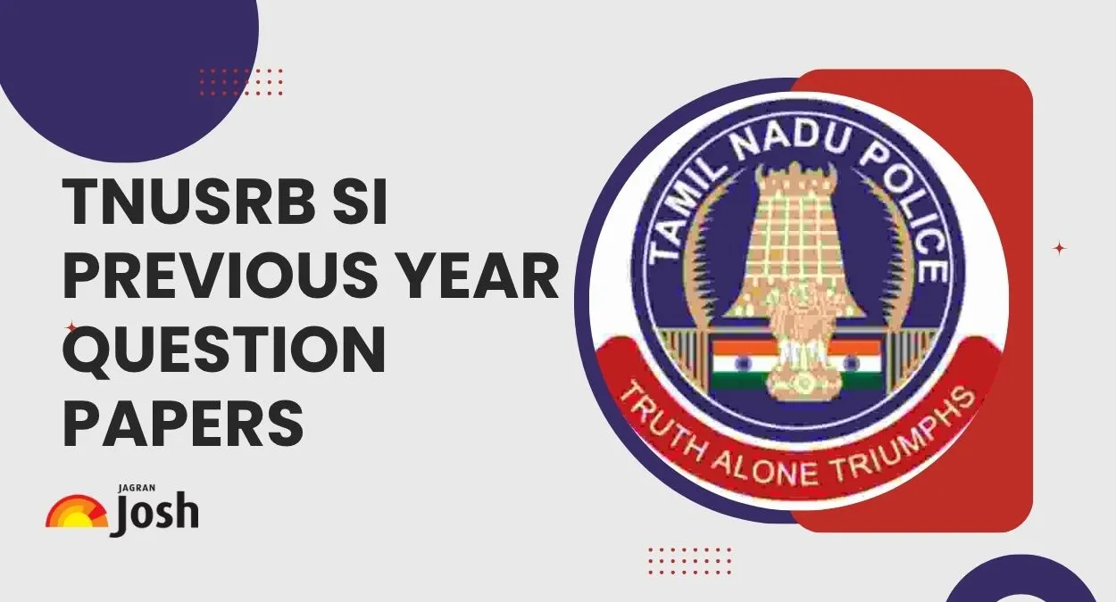 TNUSRB SI Previous Year Question Papers