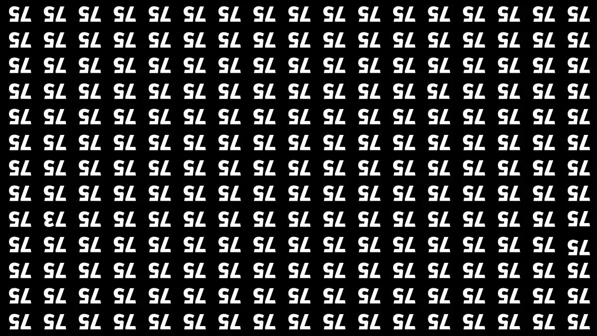 Find the inverted 73 among inverted 75s.