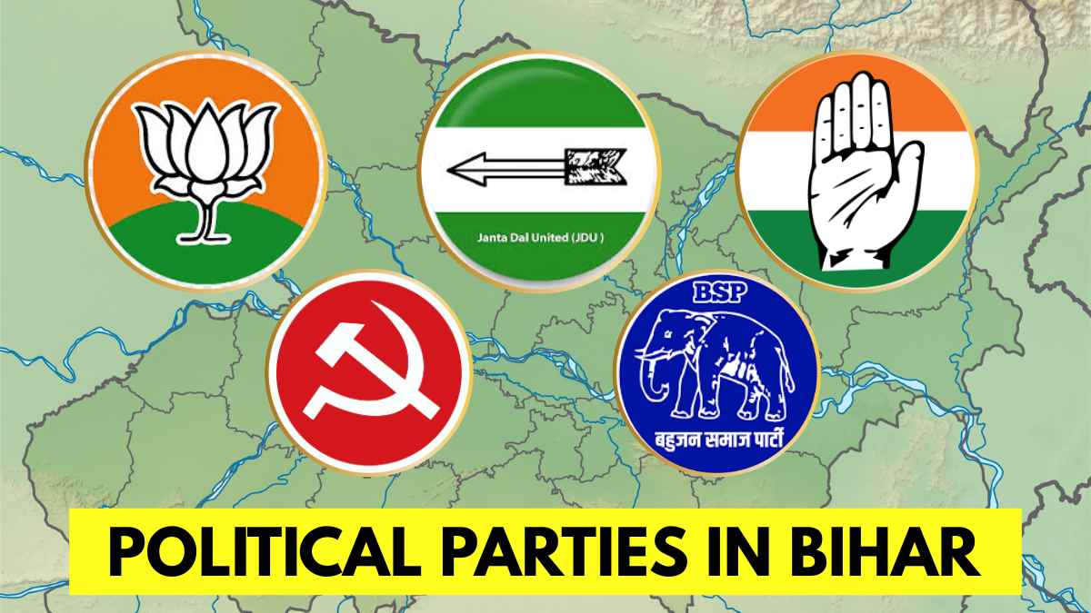 List of Political Parties in Bihar: Check Party Symbol and Leader Name