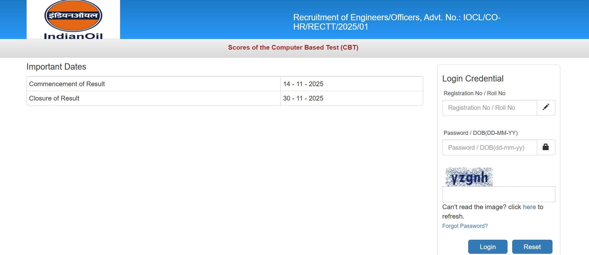 IOCL Engineer Result 2025 Out: जारी हुआ इंजीनियर icol.com रिजल्ट, डाउनलोड करें स्कोरकार्ड और मार्क्स