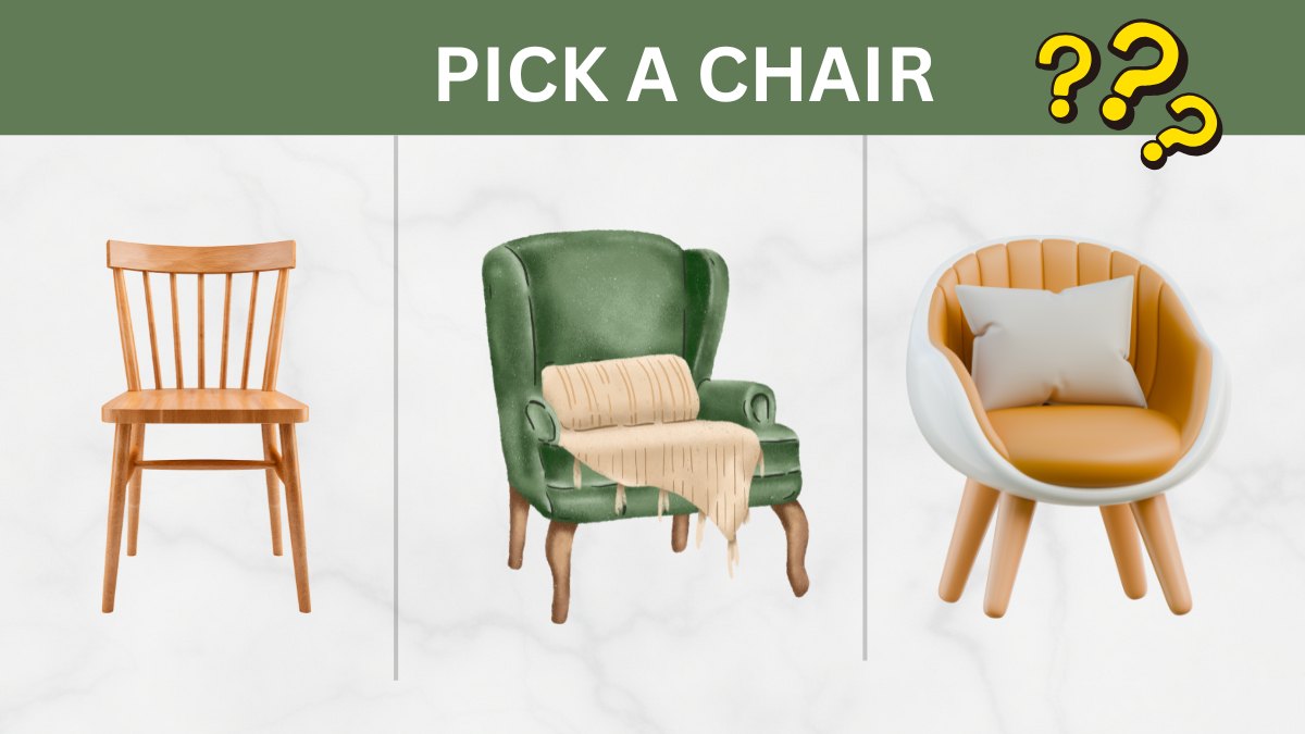 Personality Test: The Chair You Choose Reveals These Secret Traits About You!