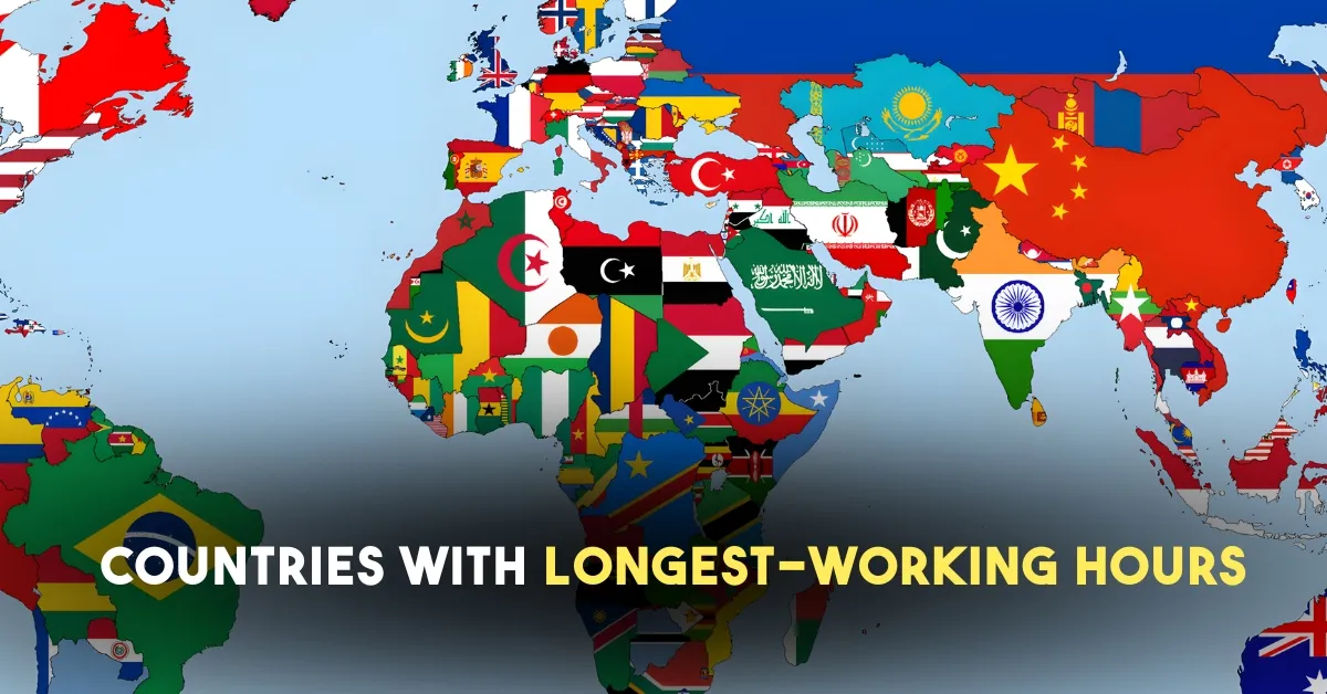 List of Countries With Longest Work Hours, including India's Ranking