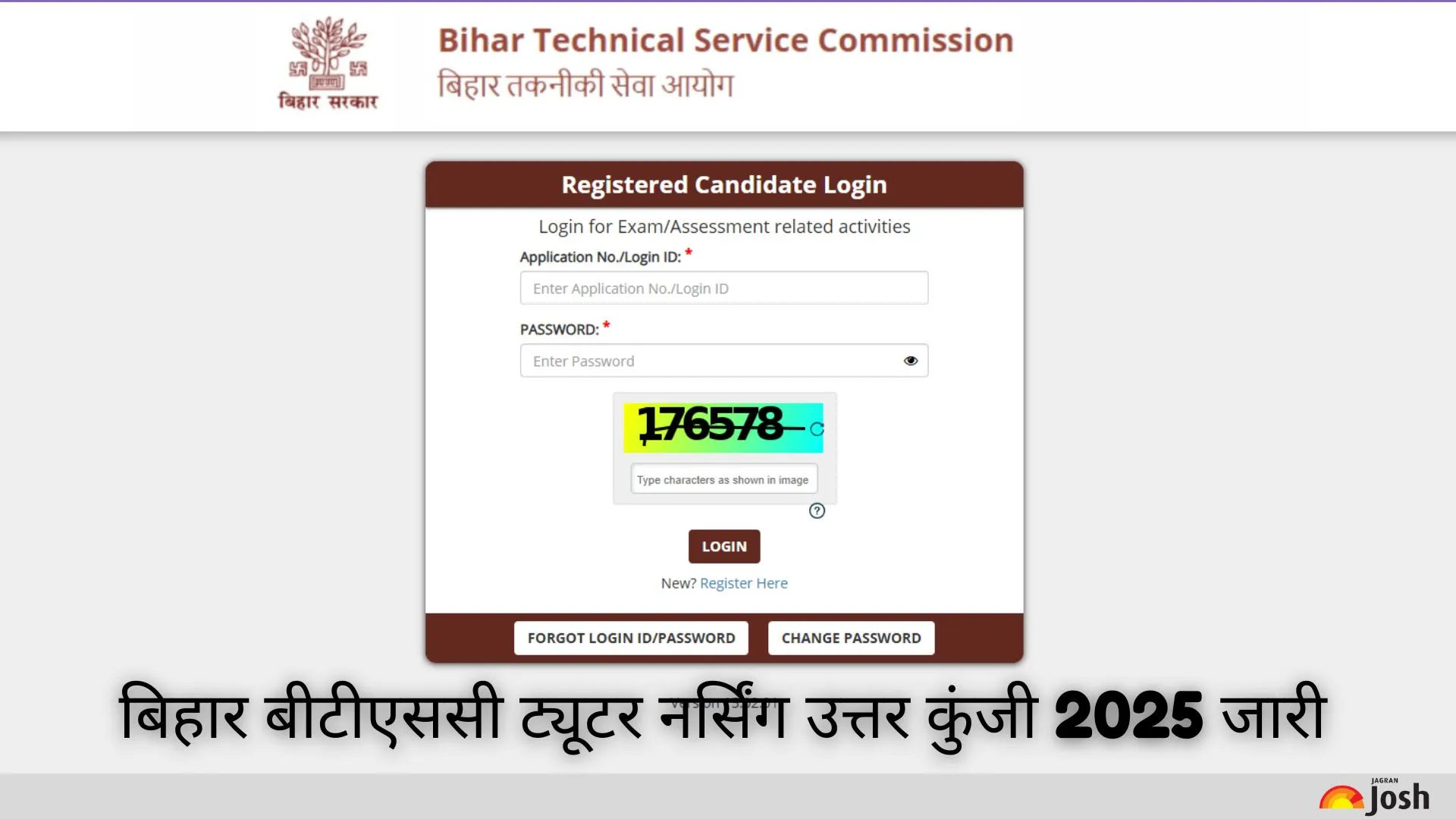 Bihar BTSC Nursing Tutor Answer Key 2025 OUT