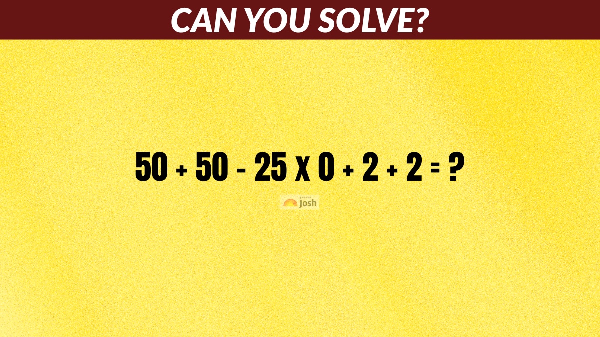 Only those with the brain of a calculator can solve this 8th standard math puzzle in 7 seconds!