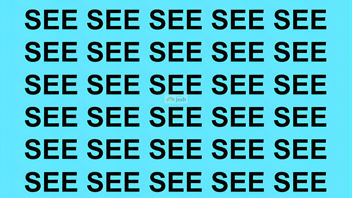 Only eagle eyes can spot “SEA” in 5 seconds!