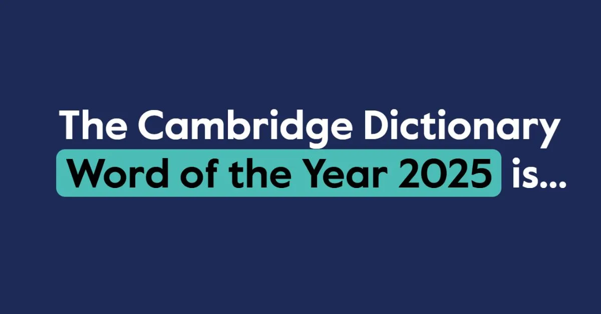 Cambridge Dictionary Word of the Year