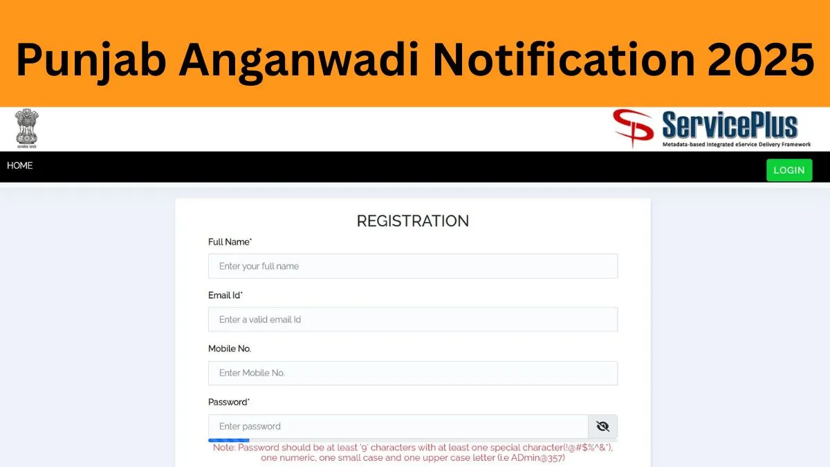 Punjab Anganwadi Recruitment