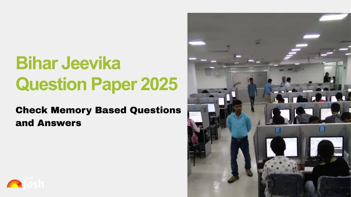 Bihar Jeevika Question Paper PDF