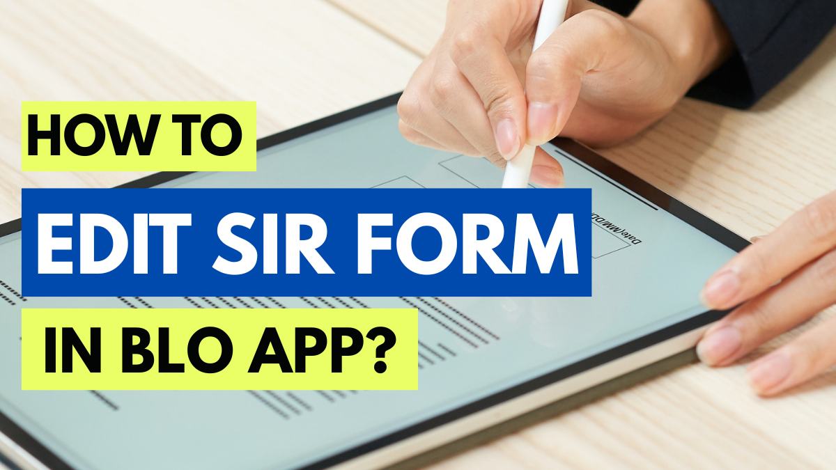 How to Edit SIR Form in BLO App: Check Complete Process for Correction
