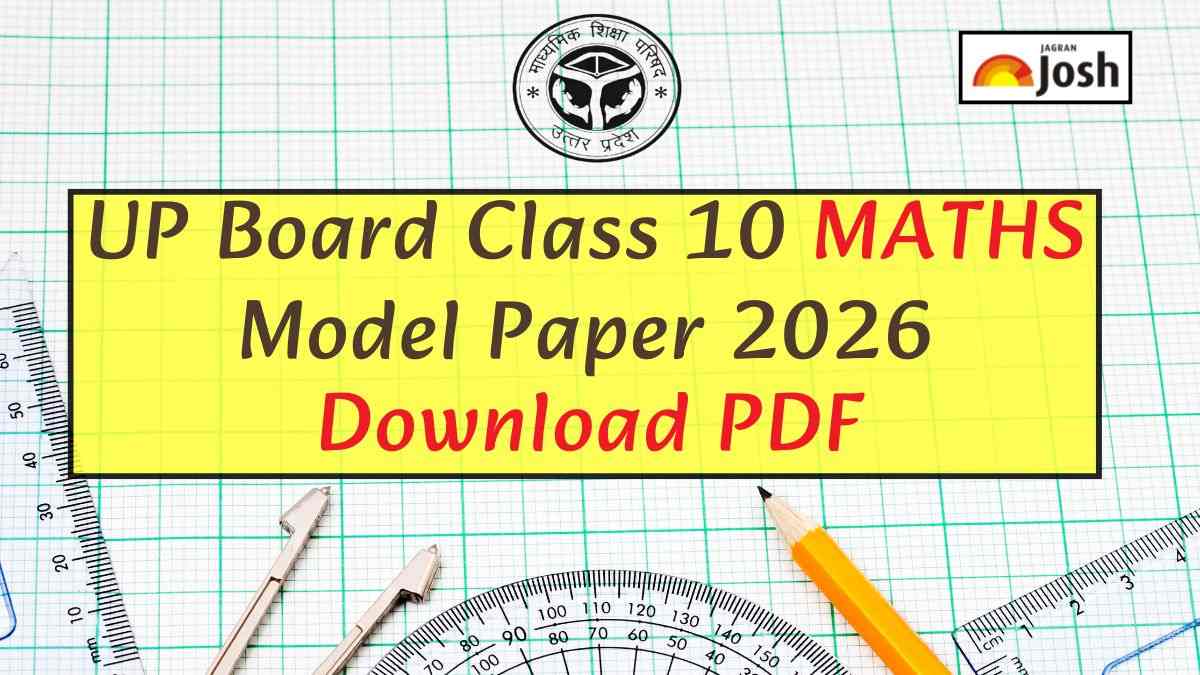 UP Board Class 10 Maths Model Paper 2025-2026: Download PDF for Free Here