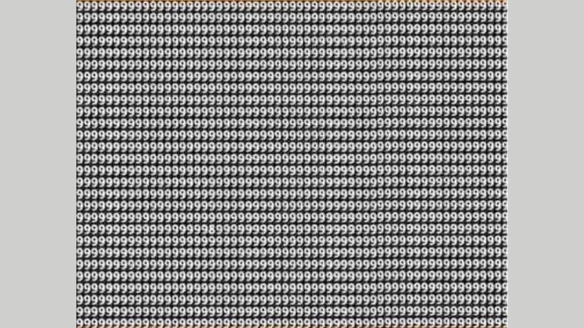 If You Possess a 143+ IQ Level with Hawk-Eye Vision, then Find The Number “8” Among The “9” Sequence Series